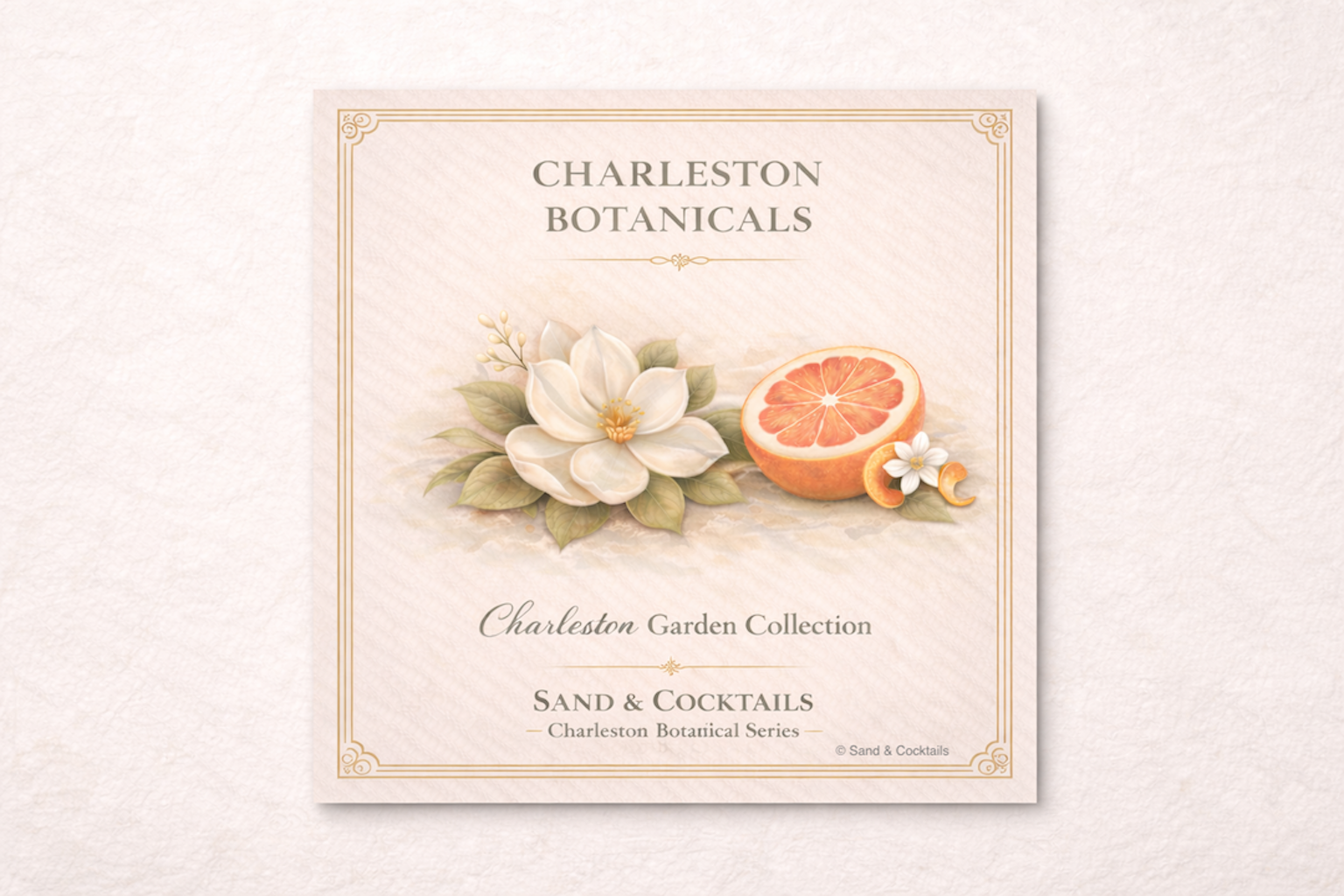 Charleston Botanical Print gallery image